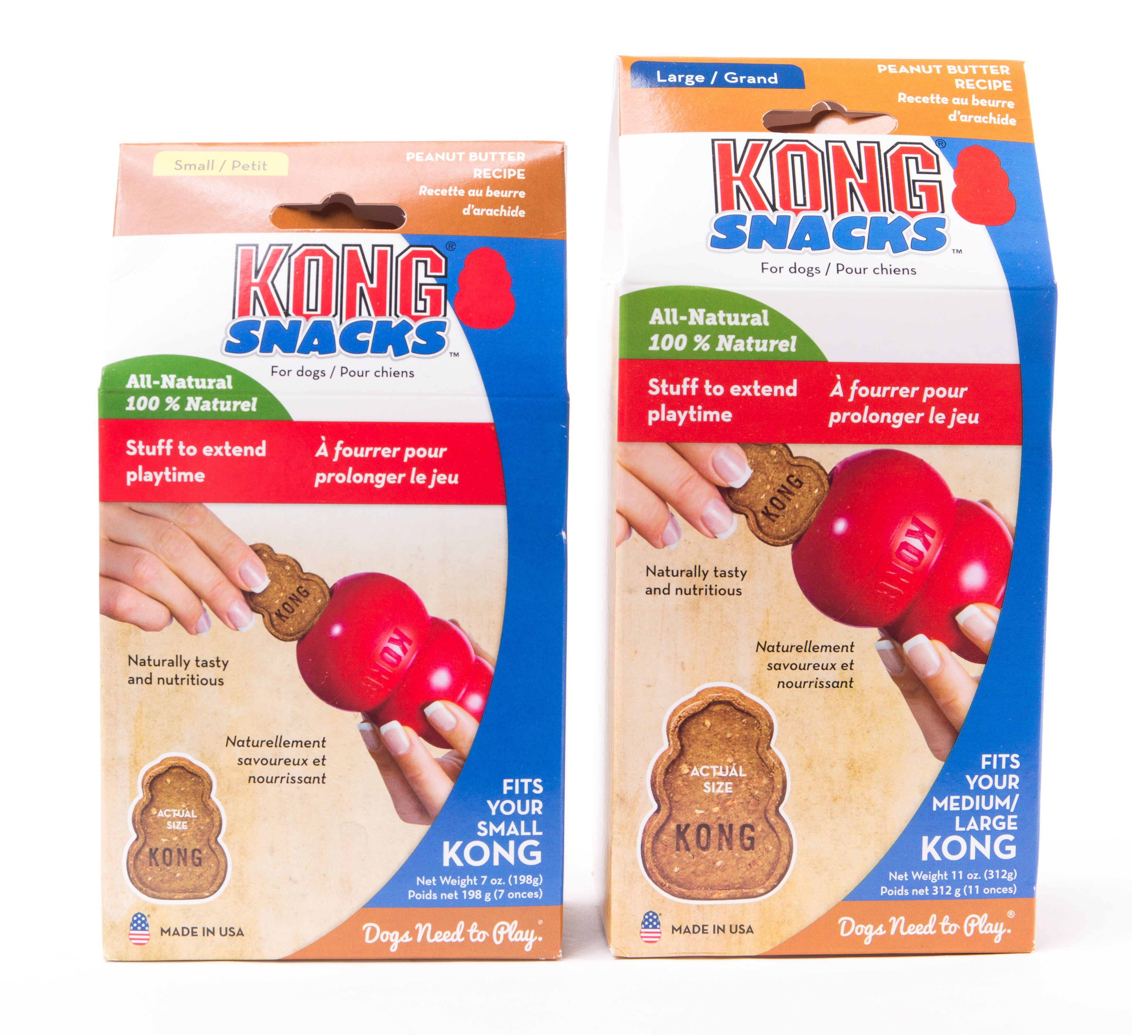 Kong Mini Snacks Peanut Butter Dog Treats NZ Pet.kiwi Kong