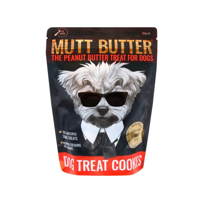 Mutt Butter Dog Treat Cookies