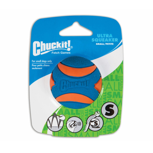 ChuckIt! Small Ultra Squeaker Ball - 1pk
