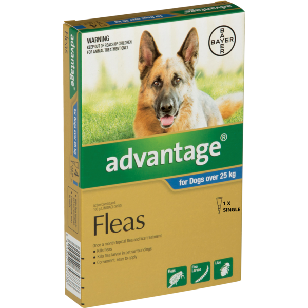 Dog Over 25kg Single Flea Treatment