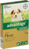 Advantage Puppy and Small Dog Under 4kg Single Flea Treatment