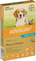 Advocate Medium Dog 4-10kg Single