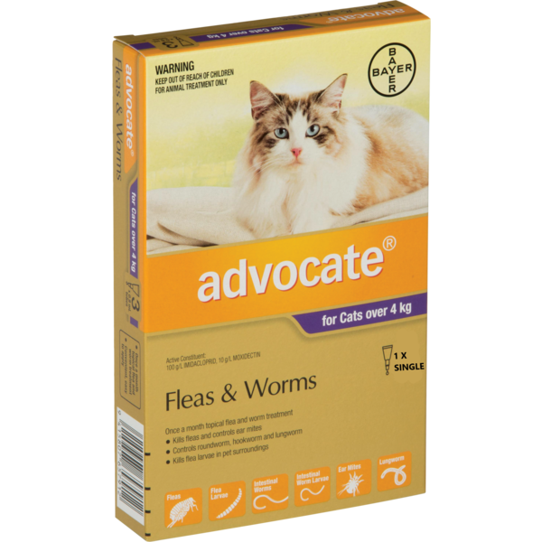 Advocate Cat Over 4kg Single
