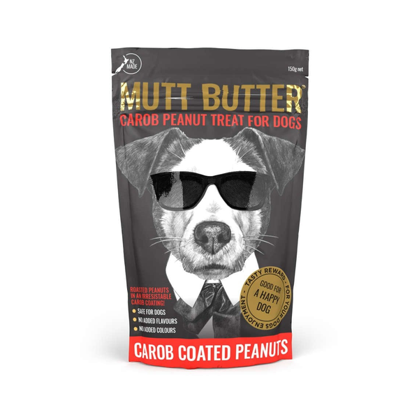 Mutt Butter Dog Treat Carob Peanut