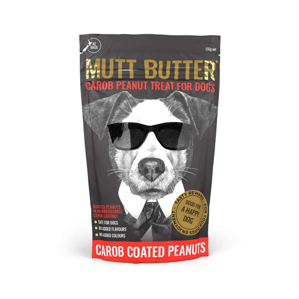 Mutt Butter Dog Treat Carob Peanut