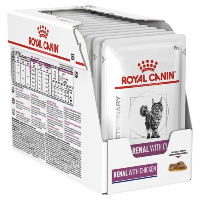 Feline Renal Chicken Pouches