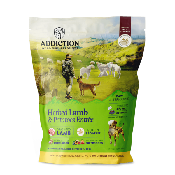 Herbed Lamb & Potatoes - Raw Dehydrated Dog Food