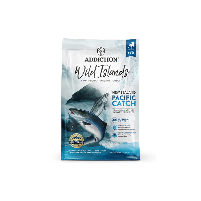 Wild Islands NZ Pacific Catch Salmon, Mackerel & Hoki Dry Dog Food
