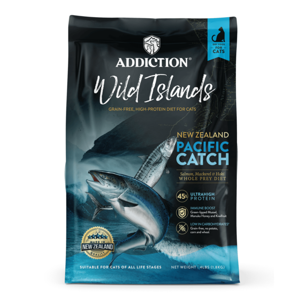 Wild Islands NZ Pacific Catch Salmon, Mackerel & Hoki Dry Cat Food