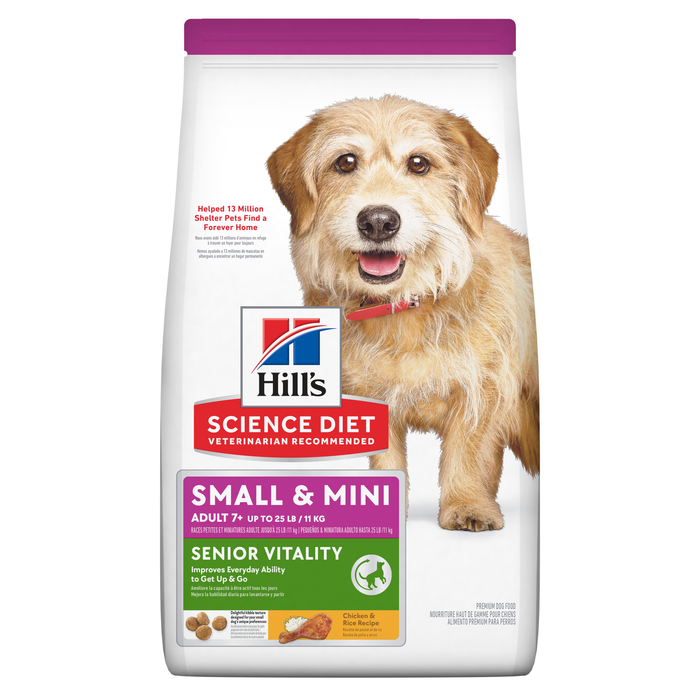 Science Diet Canine Senior Vitality 7+ Small & Mini