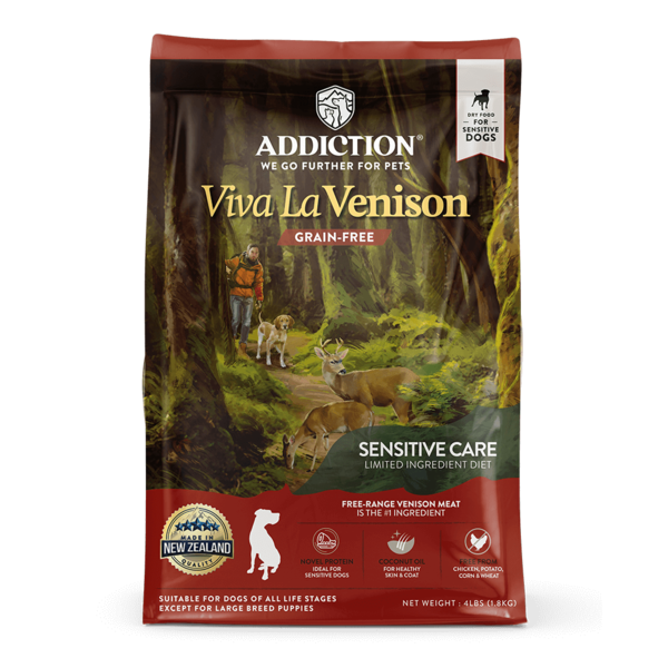 Viva La Venison Grain Free Dog Food