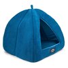 Cat Bed Igloo Strip Velvet