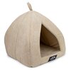 Cat Bed Igloo Strip Velvet