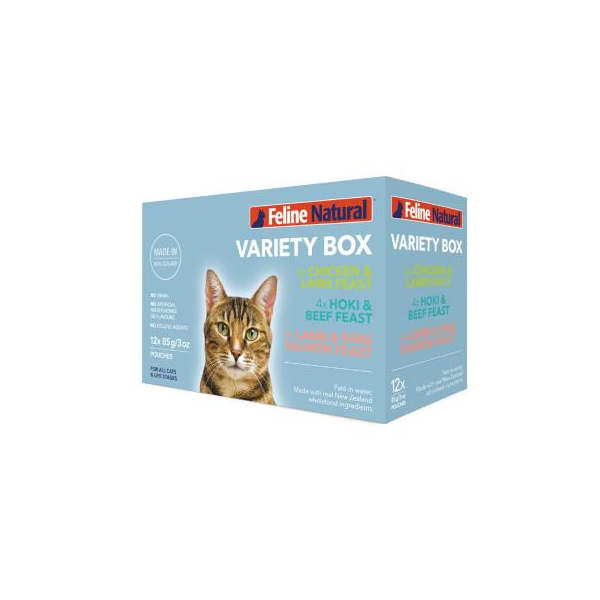 Variety Box Pouches Wet Cat Food 12pk