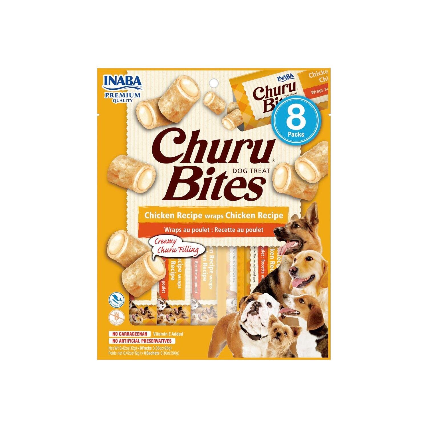 Inaba Churu Dog Bites Chicken with Chicken Dog Treats NZ Pet.kiwi