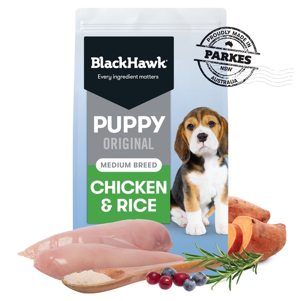 Blackhawk Medium Breed Chicken & Rice Puppy Food
