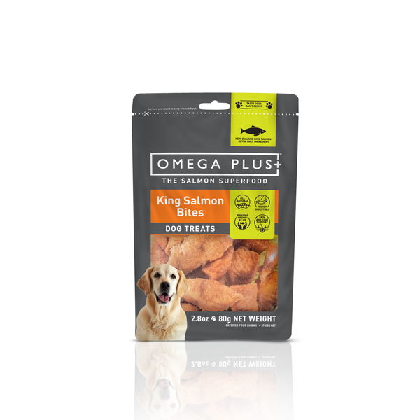 King Salmon Bites Dog Treats 