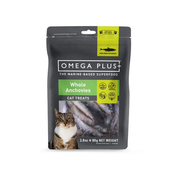 Whole Anchovy Cat Treats 80g