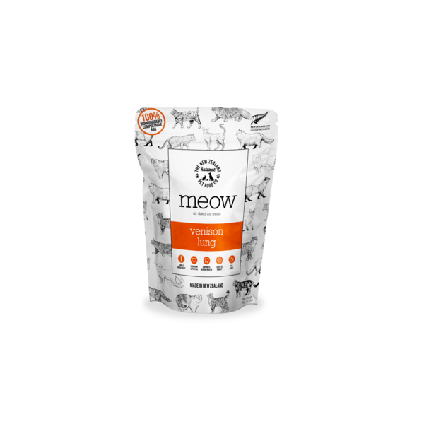 Meow Venison Lung Treats 50g