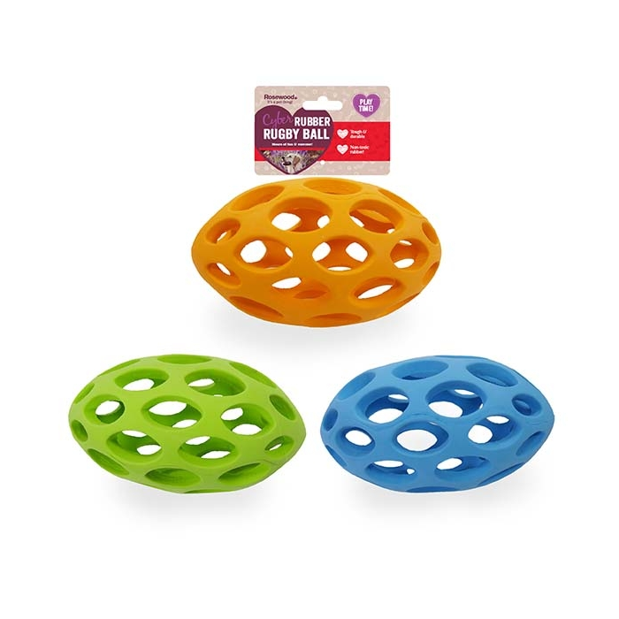 Cyber Rubber Lattice Rugby Ball