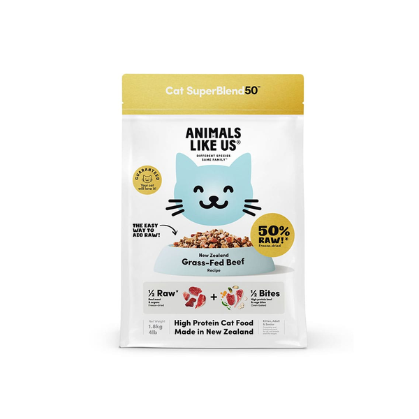 Superblend50 Grass-Fed Beef Cat Food