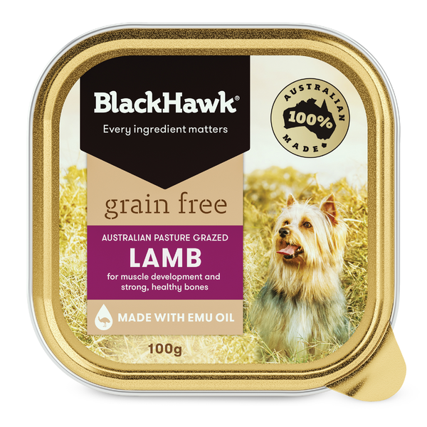 Grain Free Lamb Tray - 100g