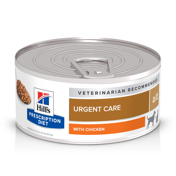 Prescription Diet Feline & Canine Urgent Care a/d