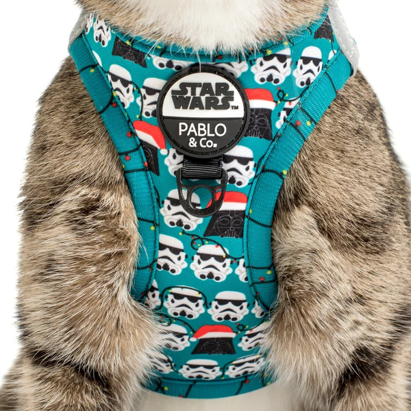 Merry Xmas From the Dark Side Step In Cat Harness