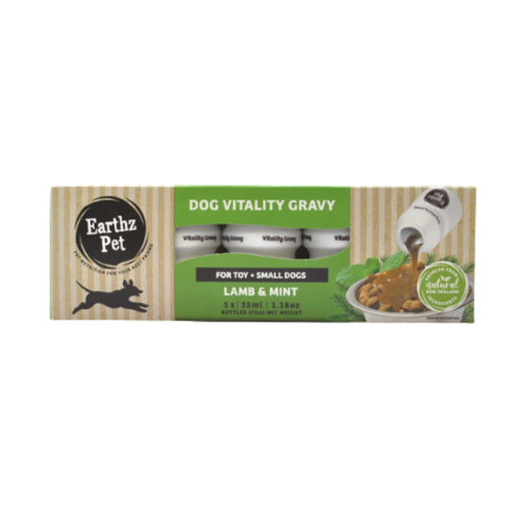 Vitality Gravy Small Dog Lamb & Mint 5x35ml