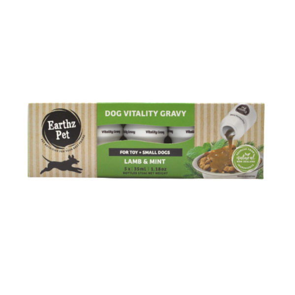 Vitality Gravy Small Dog Lamb & Mint 5x35ml