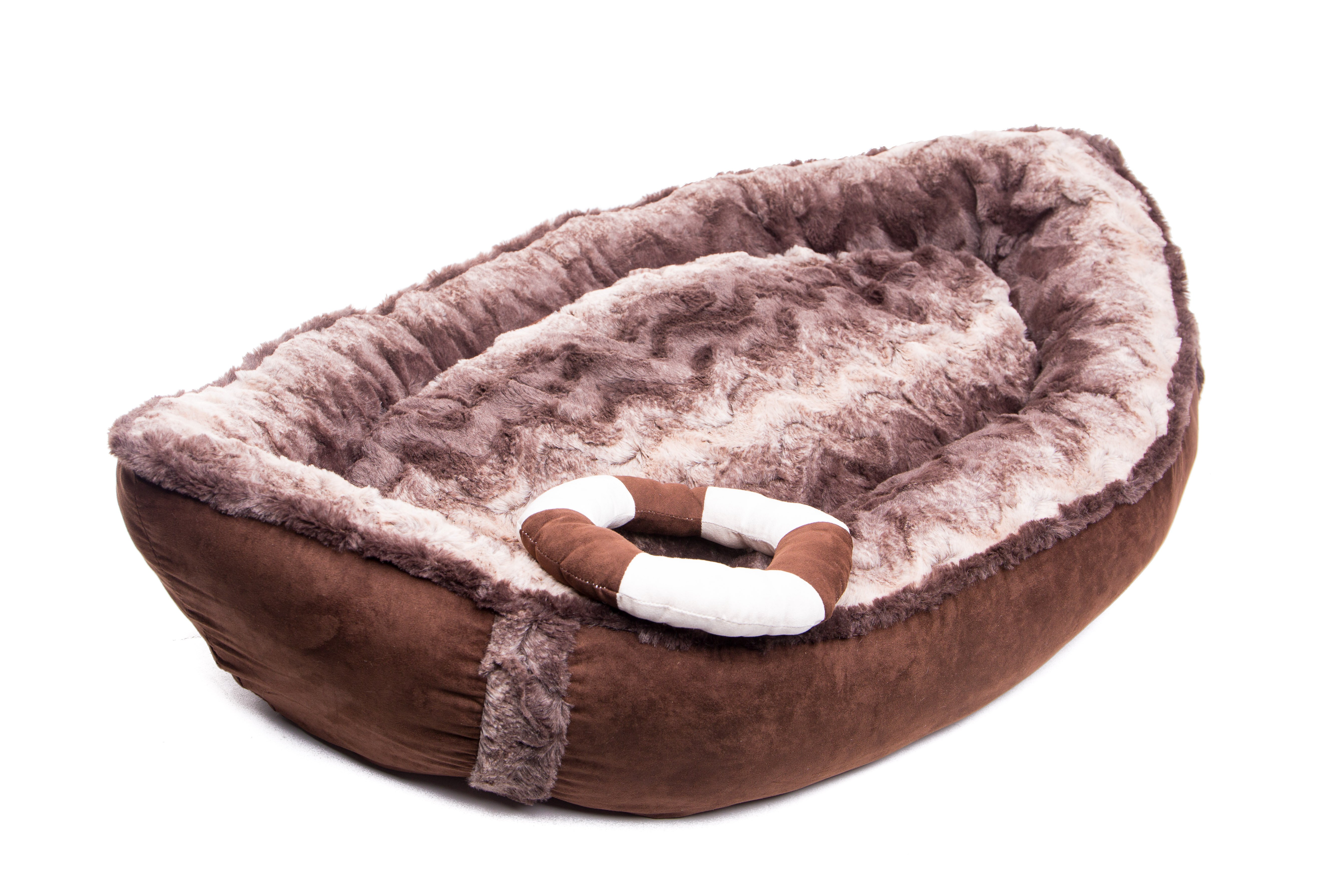 plush animal bed