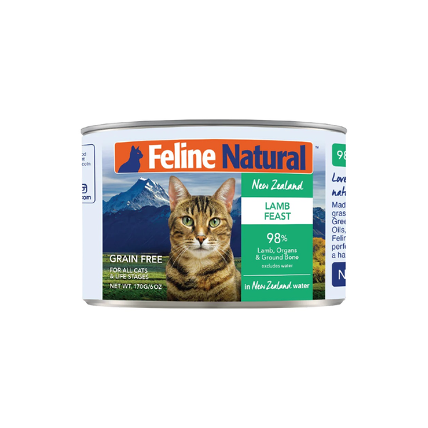 Feline Natural Canned Lamb Feast