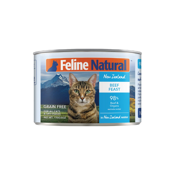 Feline Natural Canned Beef Feast