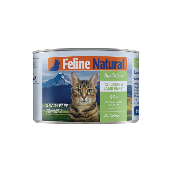 Feline Natural Canned Chicken & Lamb Feast
