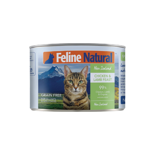 Feline Natural Canned Chicken & Lamb Feast