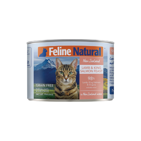Feline Natural Canned Lamb & Salmon Feast