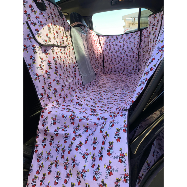 Minnie Mouse & Flowers - Hammock Car Seat Cover