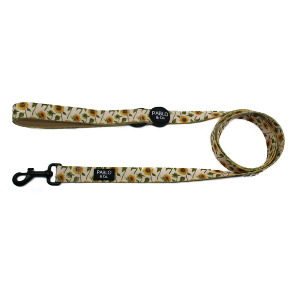 Sunflowers - Adjustable Dog Leash