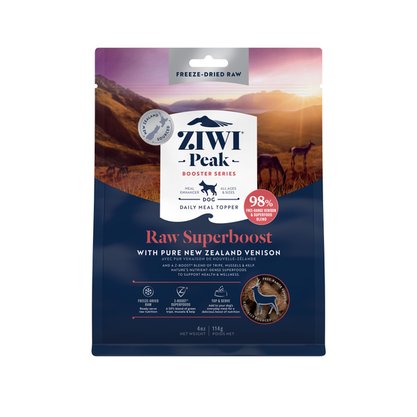 Freeze-Dried Venison Dog Food Superboost