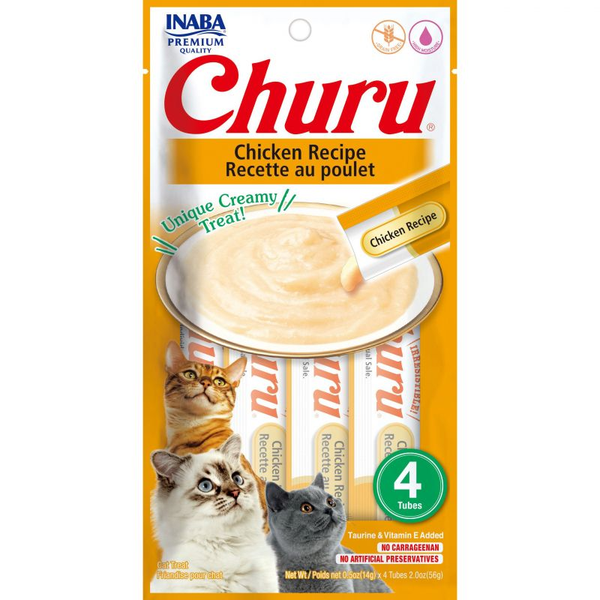 Inaba Churu Chicken Recipe Creamy Cat Treat 56g