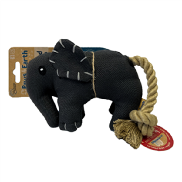 Elephant Rope Tail Dog Toy - Small - Dog-Toys-Tug : Pet Shop Auckland ...