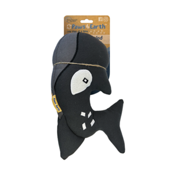 Stuffed Killer Whale Dog Toy