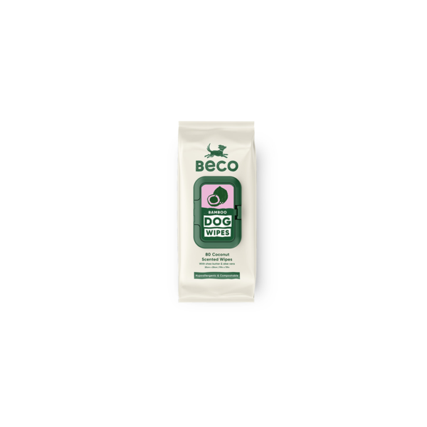 Beco Wipes - Coconut Scented 80pk - Dog-Grooming-Wipes : Pet Shop ...