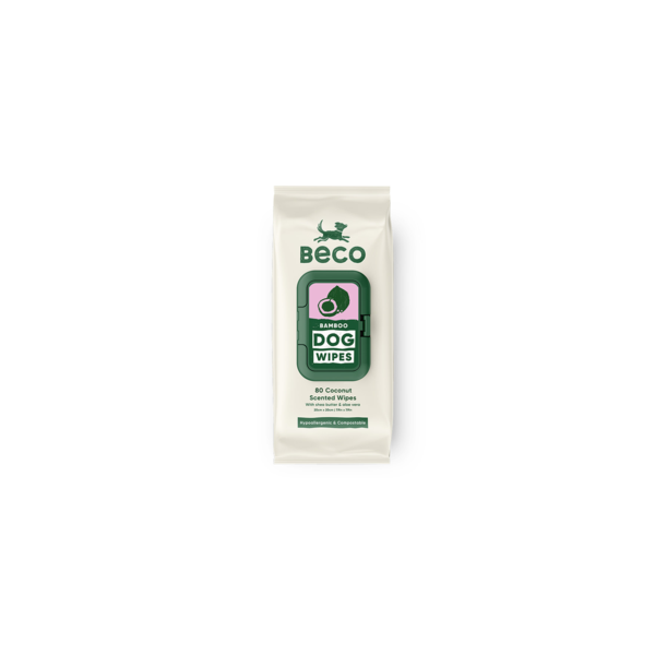 Beco Wipes - Coconut Scented 80pk - Dog-Grooming-Wipes : Pet Shop ...