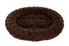 T&T Oval Mocha Swirl Cat Bed