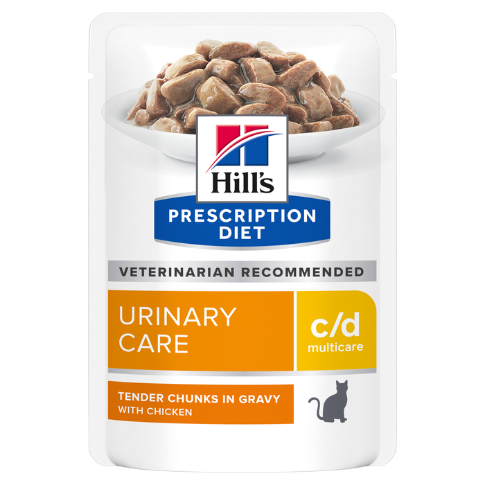 Prescription Diet Feline c/d Multicare Chicken Pouches