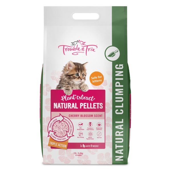 Cherry Blossom Natural Clumping Litter