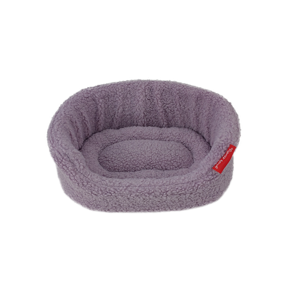 Lilac Winter Nest Pet Bed