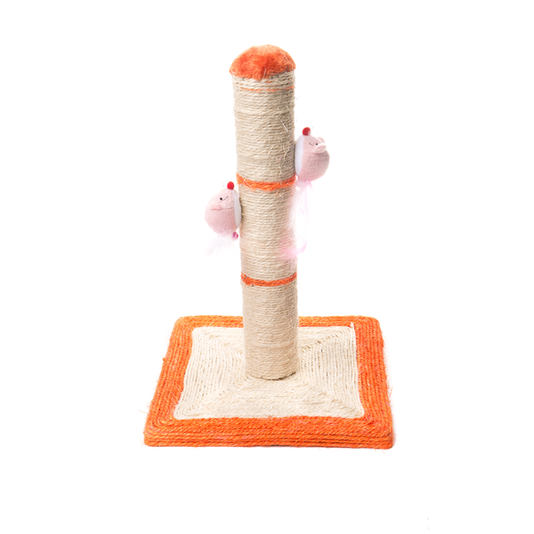 Cat Scratching Pole with Mouse