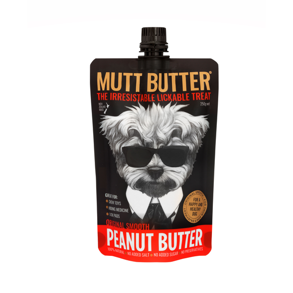 Mutt Butter Peanut Butter Original - Squeezy Pouch
